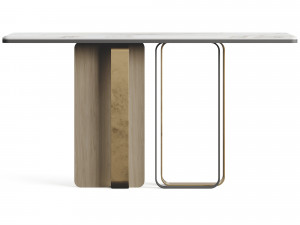 Homary Narrow Console Table 3D 모델