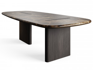 Carpanese Home LINEA T Dinning Table Rising Collection 3D Model
