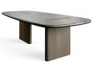 Carpanese Home LINEA T Dinning Table Rising Collection 3D Model