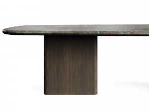 Carpanese Home LINEA T Dinning Table Rising Collection 3D Model