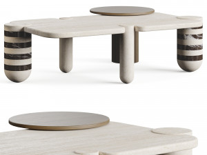 Mezzo Edith Center Table 3D Model