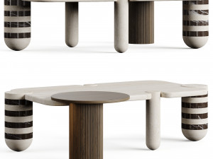 Mezzo Edith Center Table 3D Model