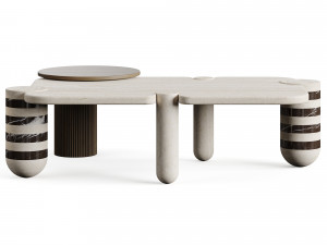 Mezzo Edith Center Table 3D Model
