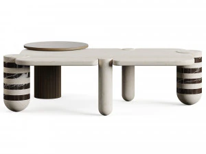 Mezzo Edith Center Table 3D Model