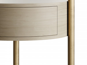 Ana Roque JOE Bedside Table 3D Model