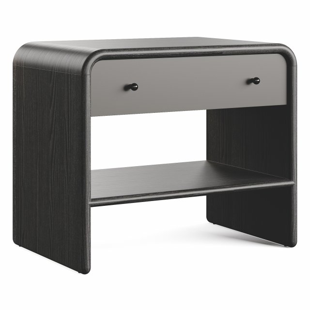 Westelm Waterfall Nightstand 3D-Modell .c4d .max .obj .3ds .fbx .stl .blend 