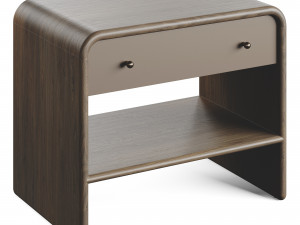 Westelm Waterfall Nightstand 3D-Modell