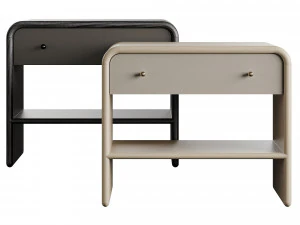 Westelm Waterfall Nightstand 3D Model