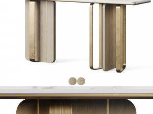 Ali Console Table by LuxLucia Casa 3Dモデル