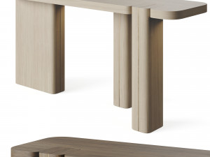 Rosie Console Table by Luxlucia Casa 3D Model