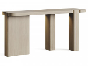 Rosie Console Table by Luxlucia Casa Model 3D