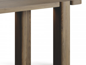Rosie Console Table by Luxlucia Casa Model 3D