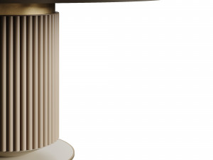 Ana Roque Noah Dining Table 3D Model
