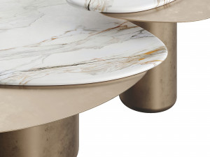 Natuzzi Italia Splash Coffee Table 3D 모델