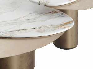 Natuzzi Italia Splash Coffee Table 3D Model