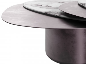 Natuzzi Italia Splash Coffee Table 3D 모델