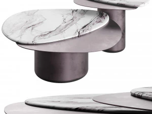 Natuzzi Italia Splash Coffee Table 3D Model