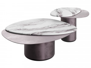 Natuzzi Italia Splash Coffee Table 3D 모델