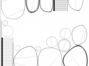 Natuzzi Italia Splash Coffee Table 3D 모델