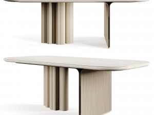 LuxLucia Casa OASIS V220DT2 Dining Table 3D Model