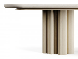 LuxLucia Casa OASIS V220DT2 Dining Table 3D Модель