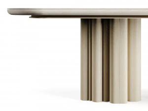 LuxLucia Casa OASIS V220DT2 Dining Table 3D Model