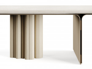 LuxLucia Casa OASIS V220DT2 Dining Table 3D Модель