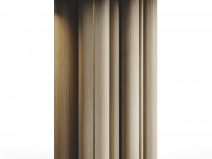 Oasis Oval Console by LuxLucia Casa 3D Model
