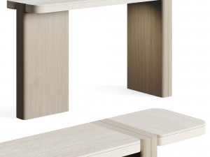 ROSIE TRAVERTINE Console LuxLucia Casa 3D Model