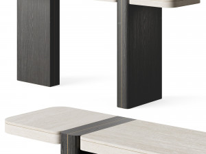 ROSIE TRAVERTINE Console LuxLucia Casa Modelo 3D
