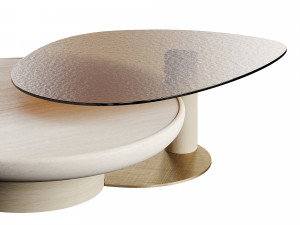 Oasis V3 Outdoor Table by Luxlucia Casa 3D Model