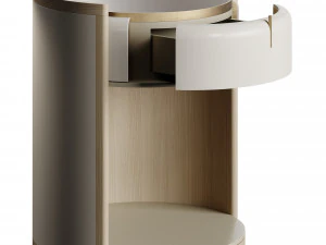 Frato ARLES Bedside Table 3D Model