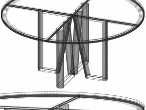 Frato TORTONA I Dining Table 3Dモデル