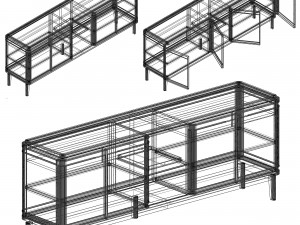 FRATO AUSTIN Sideboard 3D Model