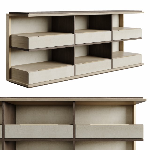Frato MARFA Sideboard Modèle 3D .c4d .max .obj .3ds .fbx .stl .blend 