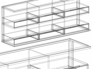 Frato MARFA Sideboard 3D Model