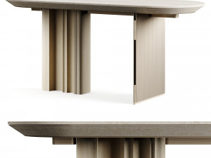OASIS WAVE V176C4 Console Table LuxLucia Casa 3D Model