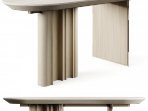 OASIS WAVE V176C4 Console Table LuxLucia Casa 3D मॉडल