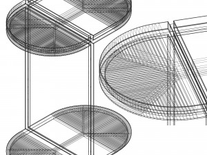 Frato SARASOTA Side Table 3D Model
