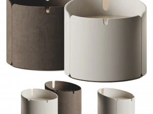 Mesita de noche SUITE de la colecci&oacute;n Capital Modelo 3D