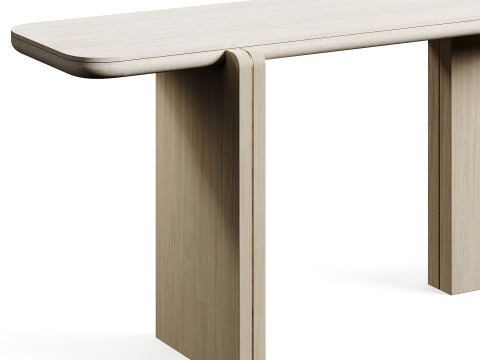 ROSIE TRAVERTINO V2 LuxLucia Casa Console Model 3D