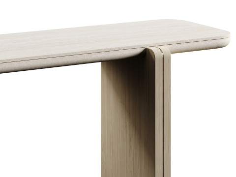 ROSIE TRAVERTINO V2 LuxLucia Casa Console Model 3D