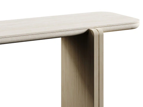 ROSIE TRAVERTINO V2 LuxLucia Casa Console 3D Model