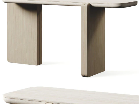 ROSIE TRAVERTINO V2 LuxLucia Casa Console 3D Model