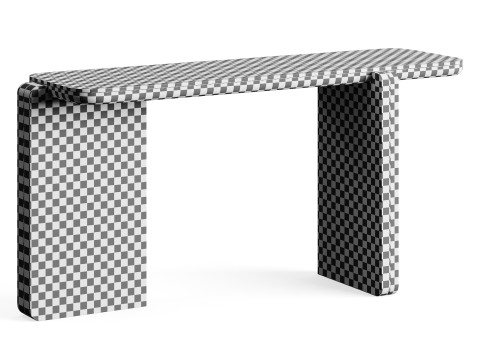 ROSIE TRAVERTINO V2 LuxLucia Casa Console Model 3D