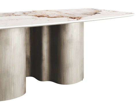 Cattelan Italia PAPEL CORCOVADO Low Dining Table 3D Model