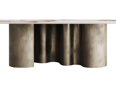 Cattelan PAPEL CORCOVADO Dining Table Modello 3D