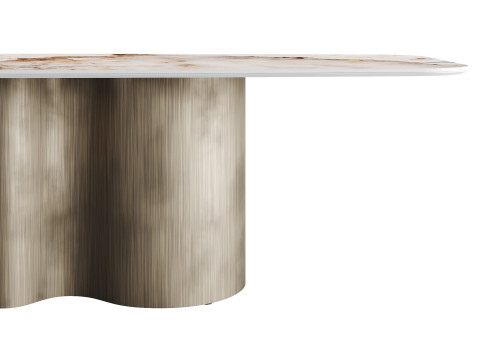 Cattelan PAPEL CORCOVADO Dining Table Modello 3D