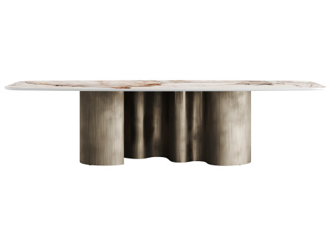 Cattelan PAPEL CORCOVADO Dining Table Modello 3D