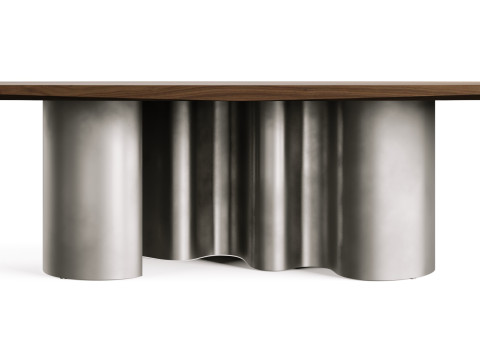 Cattelan PAPEL Masterwood Dining Table 3D Модель